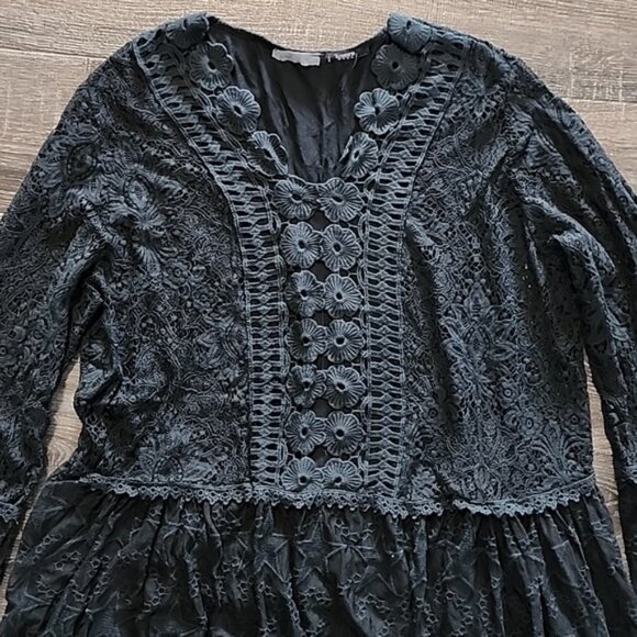 ☀️Tesoro Moda lace Babydoll Top☀️ - Picture 2 of 6